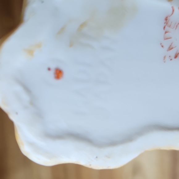 Lusterware Birds on a Fence Made in Japan Ceramic Vase 3 1/2" x 4" vinta… - Picture 7 of 12